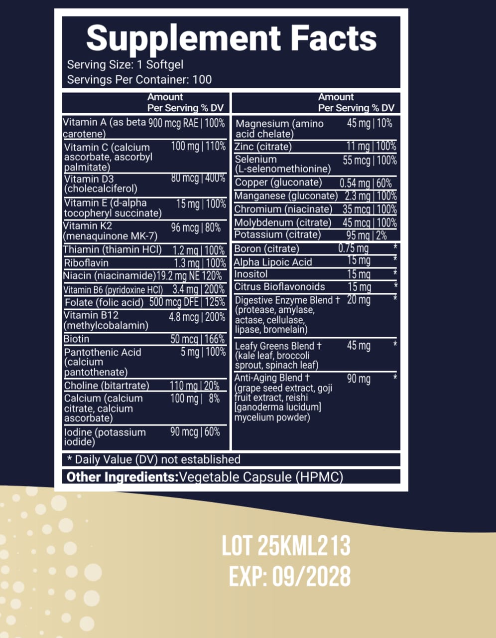 Miniatura 3 de MULTIVITAMIN MEN´S - TOTAL